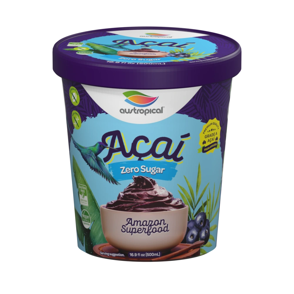 Zero Sugar açaí tub